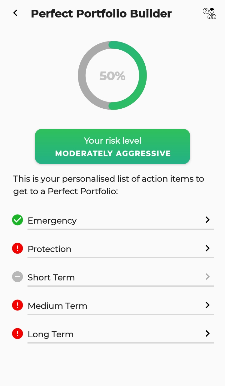 Perfect Portfolio Builder