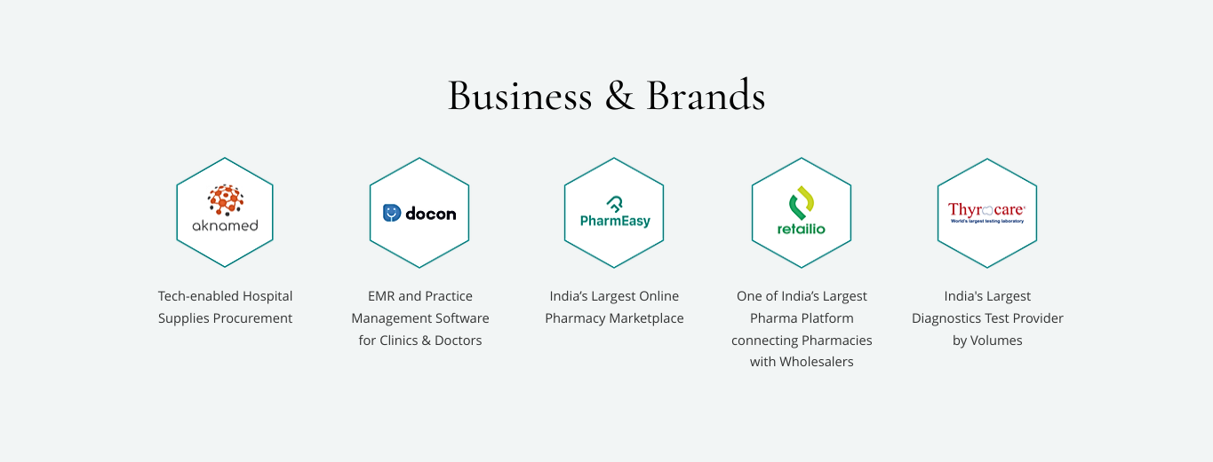API Holdings' Brands