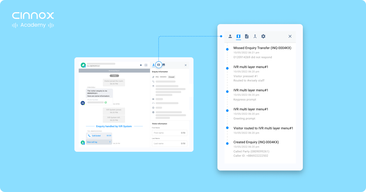 CINNOX Inquiry Handling