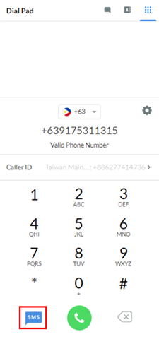 CINNOX Dialpad