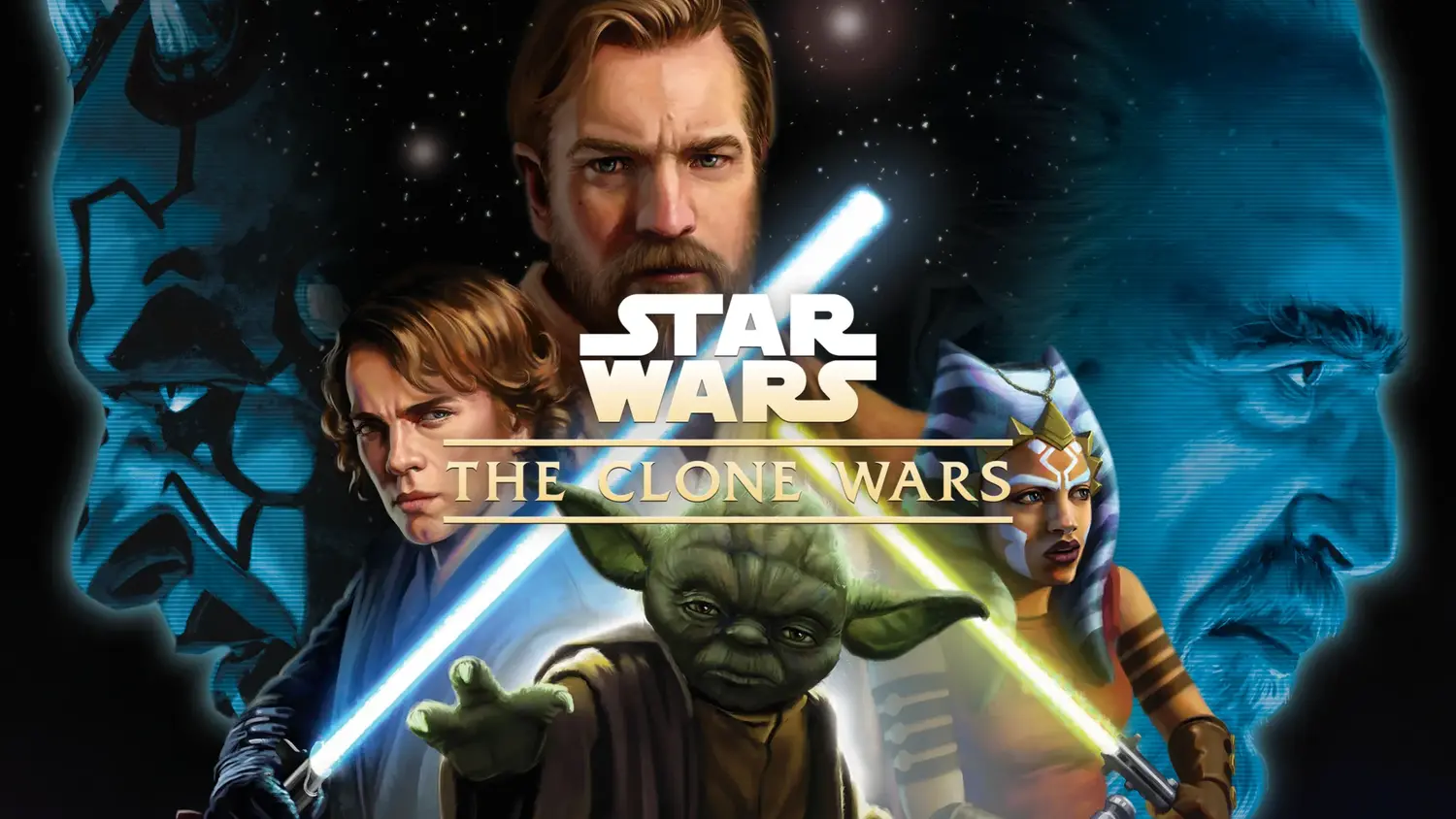 template powerpoint pour starwars, couverture