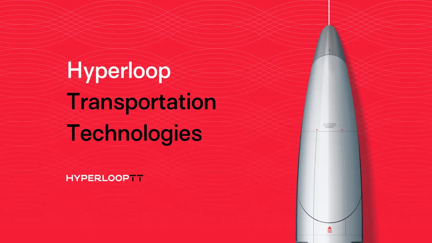 slide powerpoint de couverture pour hyperlooptt par slidor