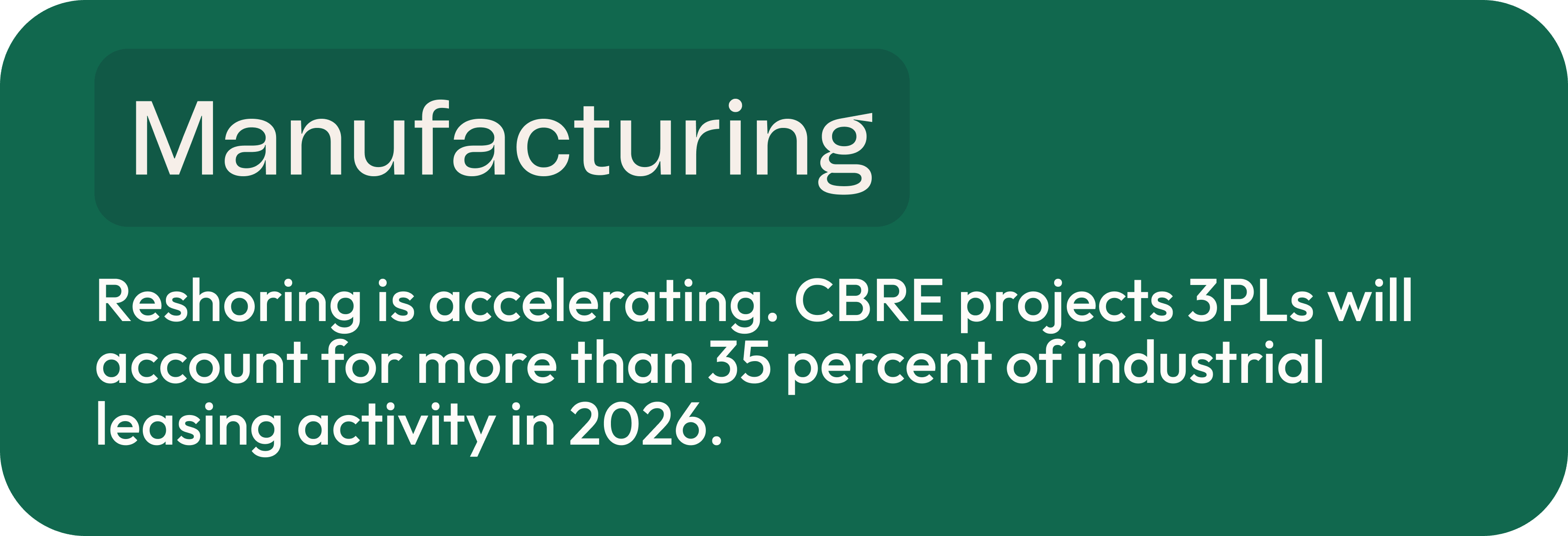 Manufacturing