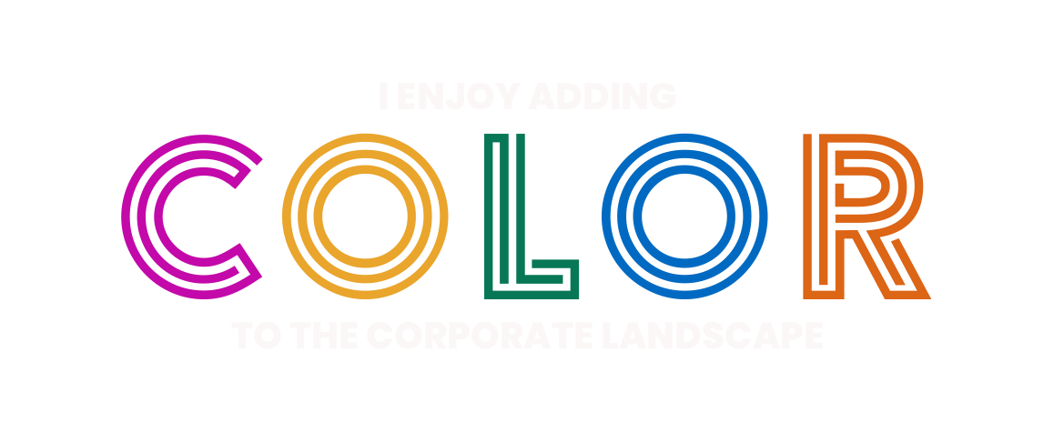 a colorful tagline