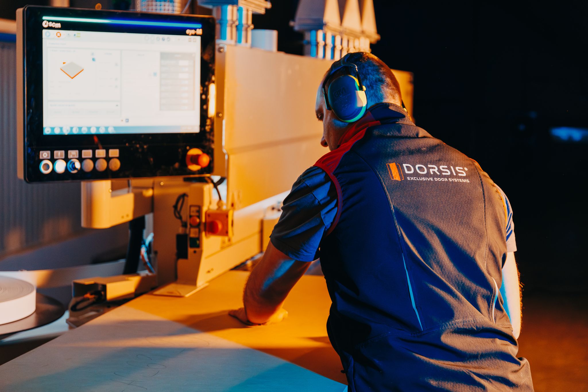 Dorsis manufacturing facility, CNC machines.