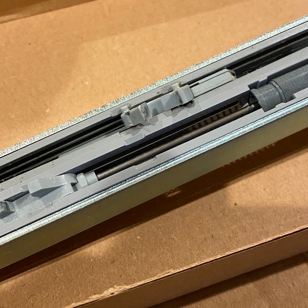 Broken PushPlus actuator pins