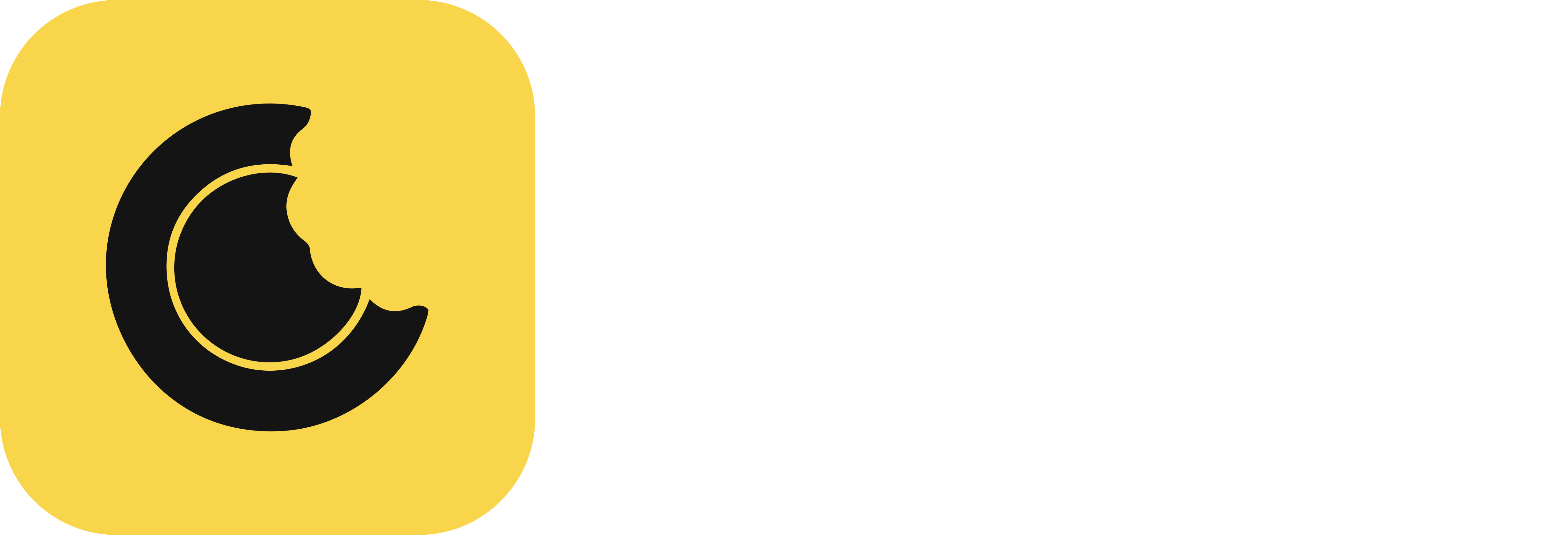 Company logos in white