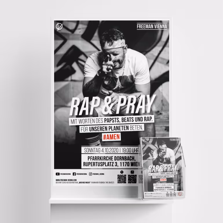 Poster von Freeman Vienna (Rapper) Poster von Freeman Vienna (Rapper)