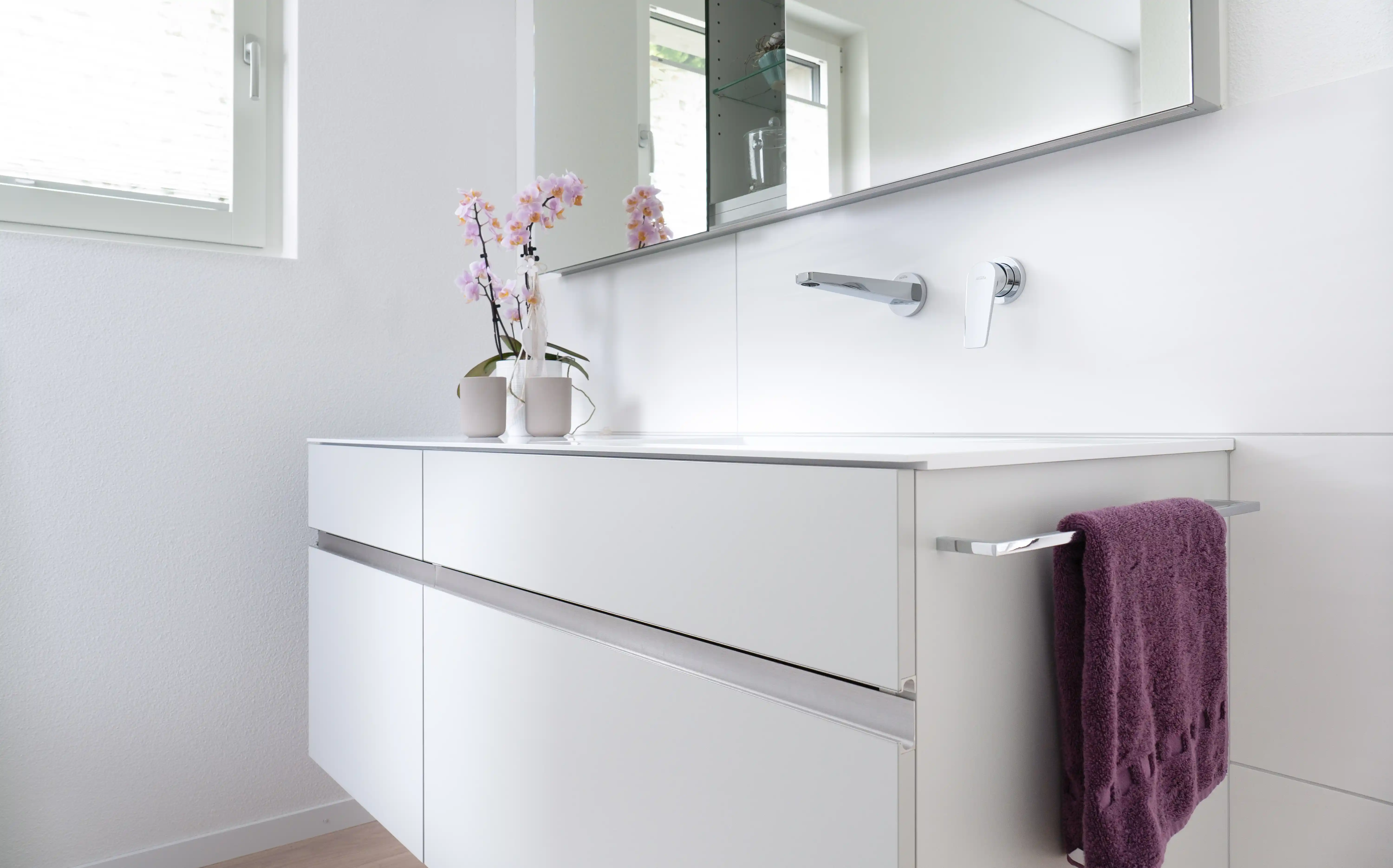 Weisses Lavabo 