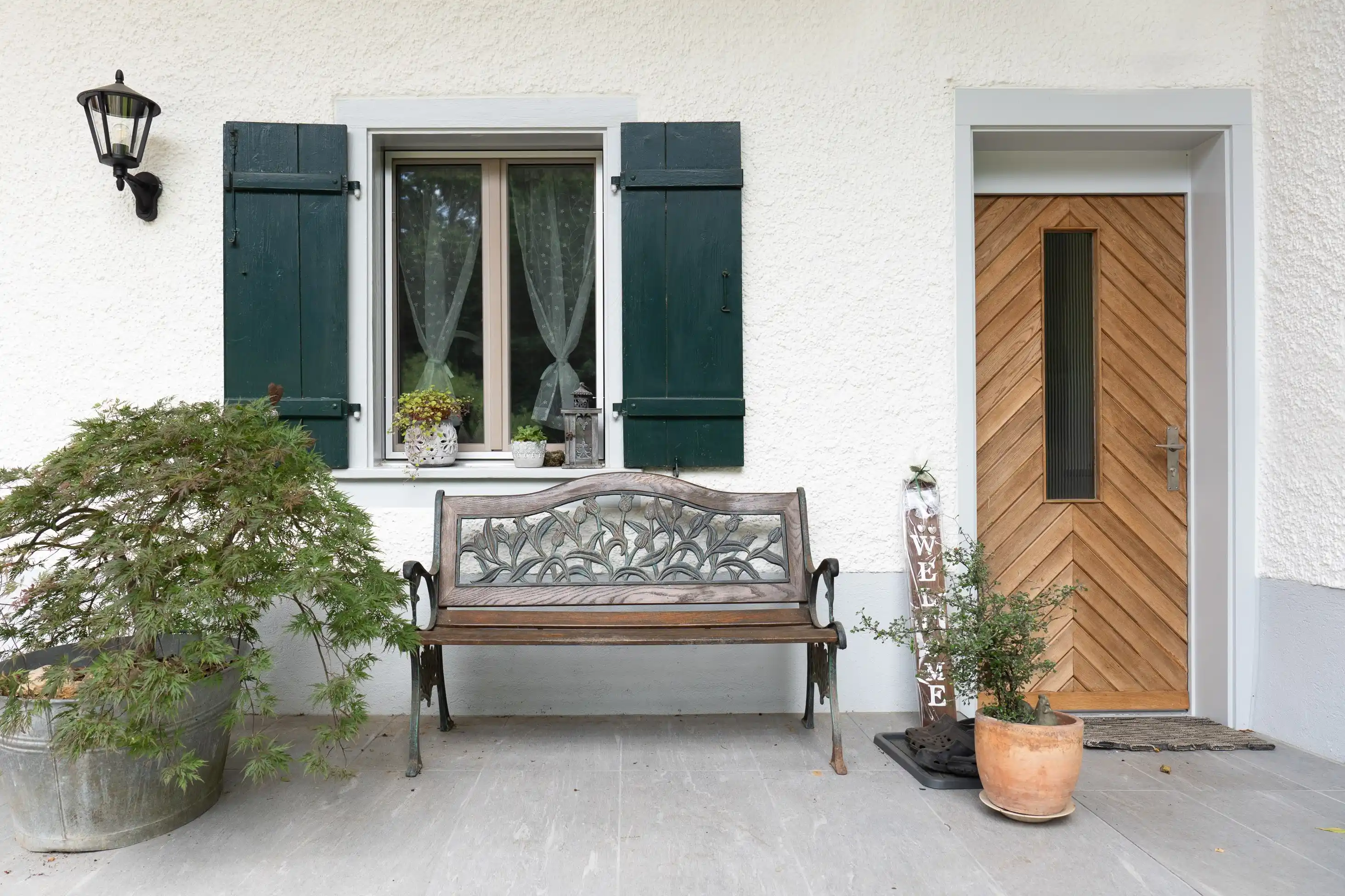 Neue Fenster von aussen