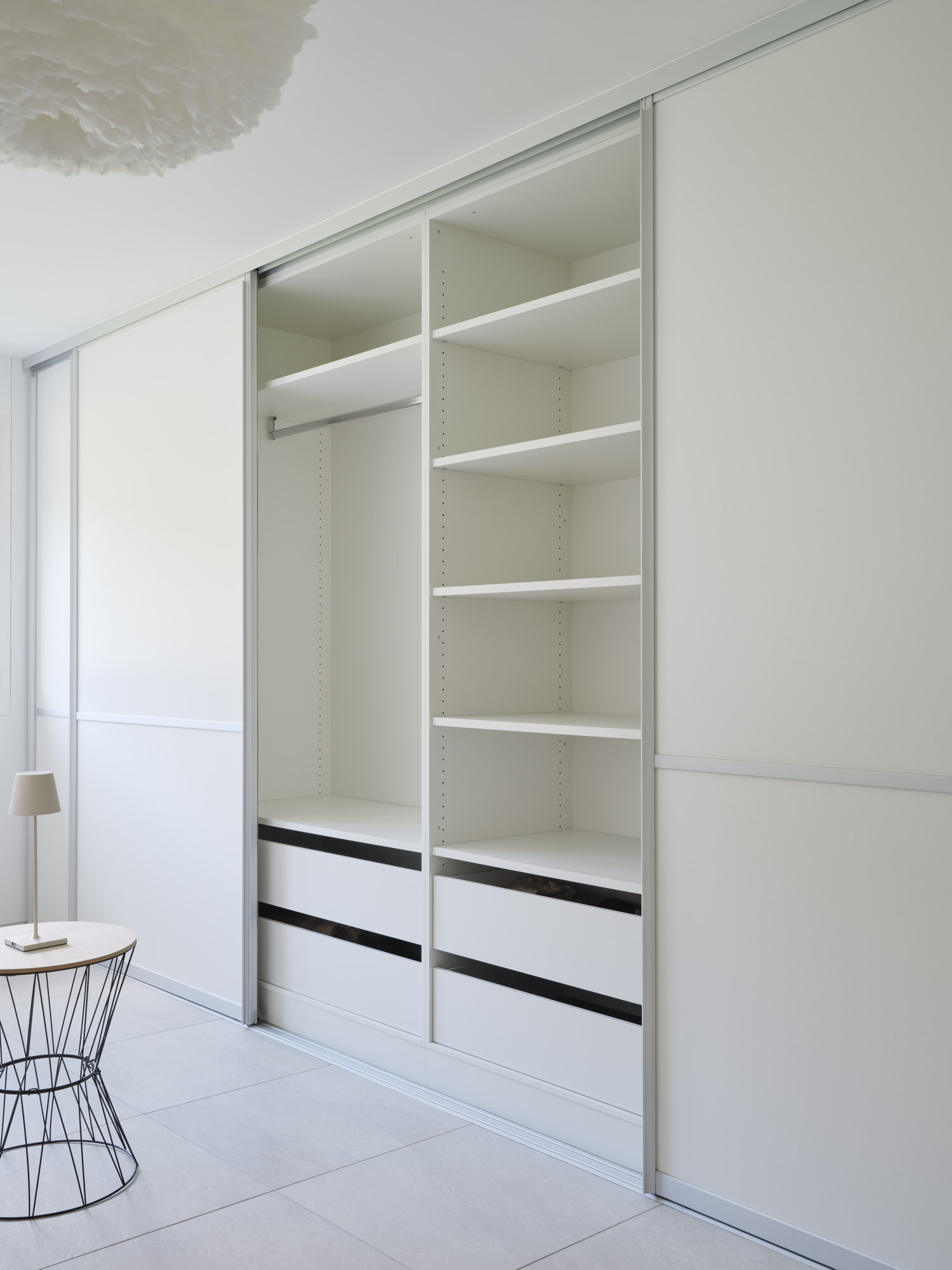 Raumhoher Einbauschrank