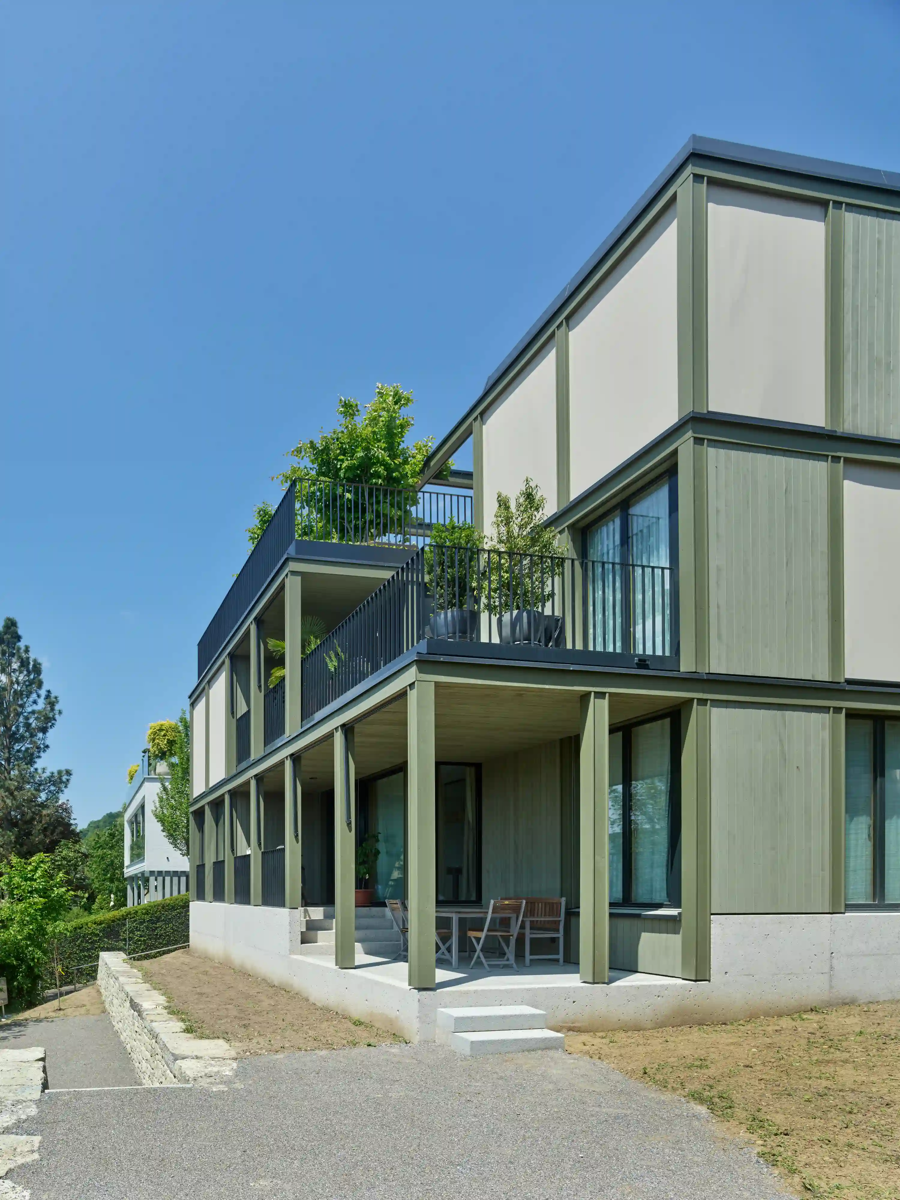 Aussenansicht MFH in Wettingen