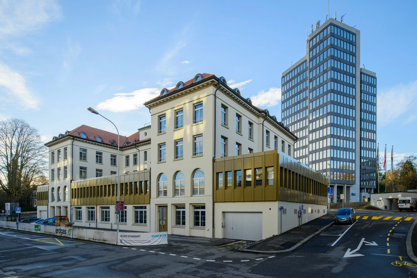 Aussenansicht des Eniwa Gebäudes