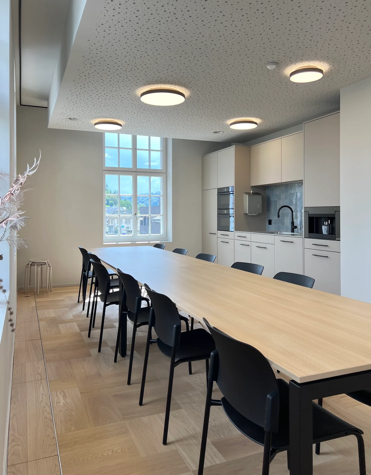 Küche in Geschäftshaus