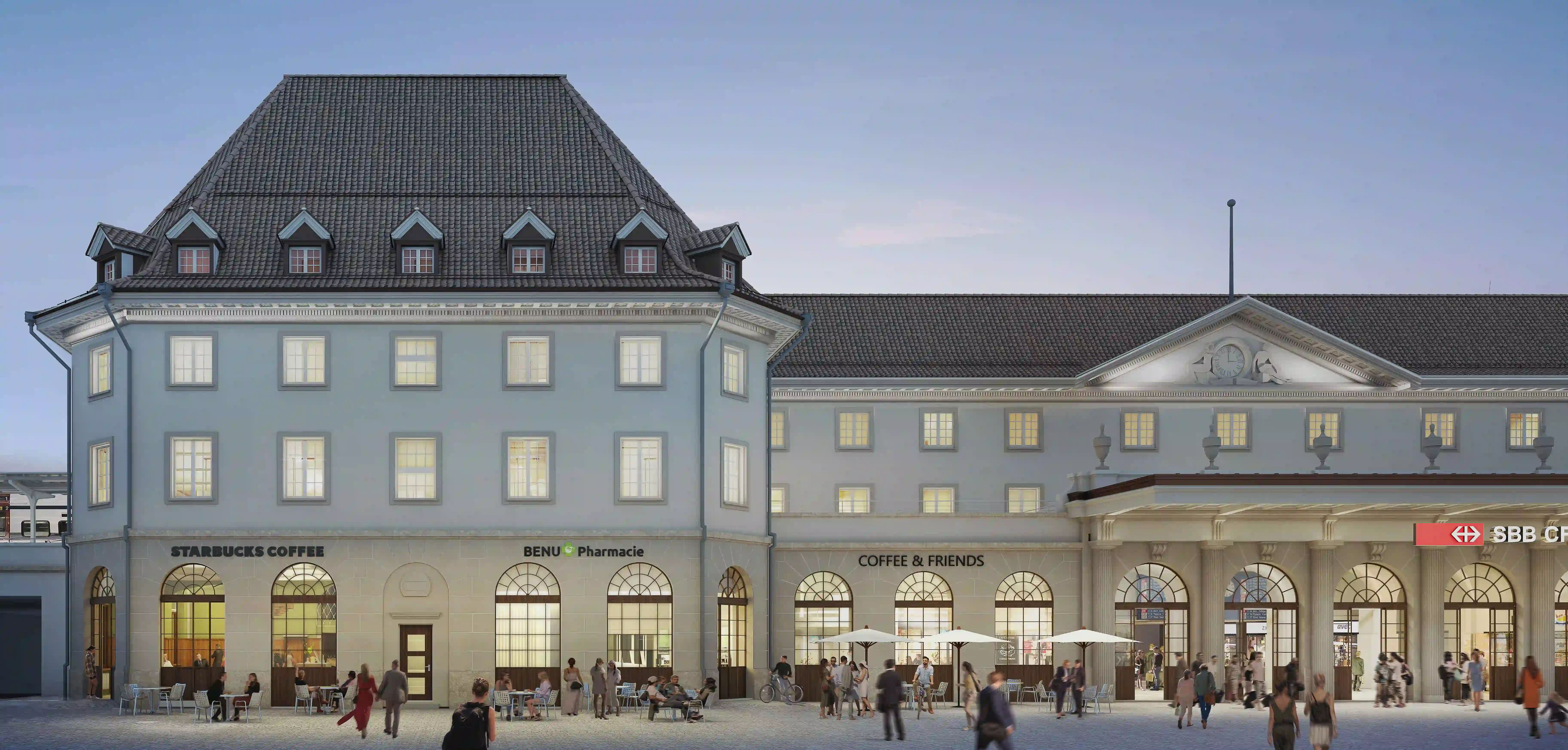 Bahnhof, Fribourg