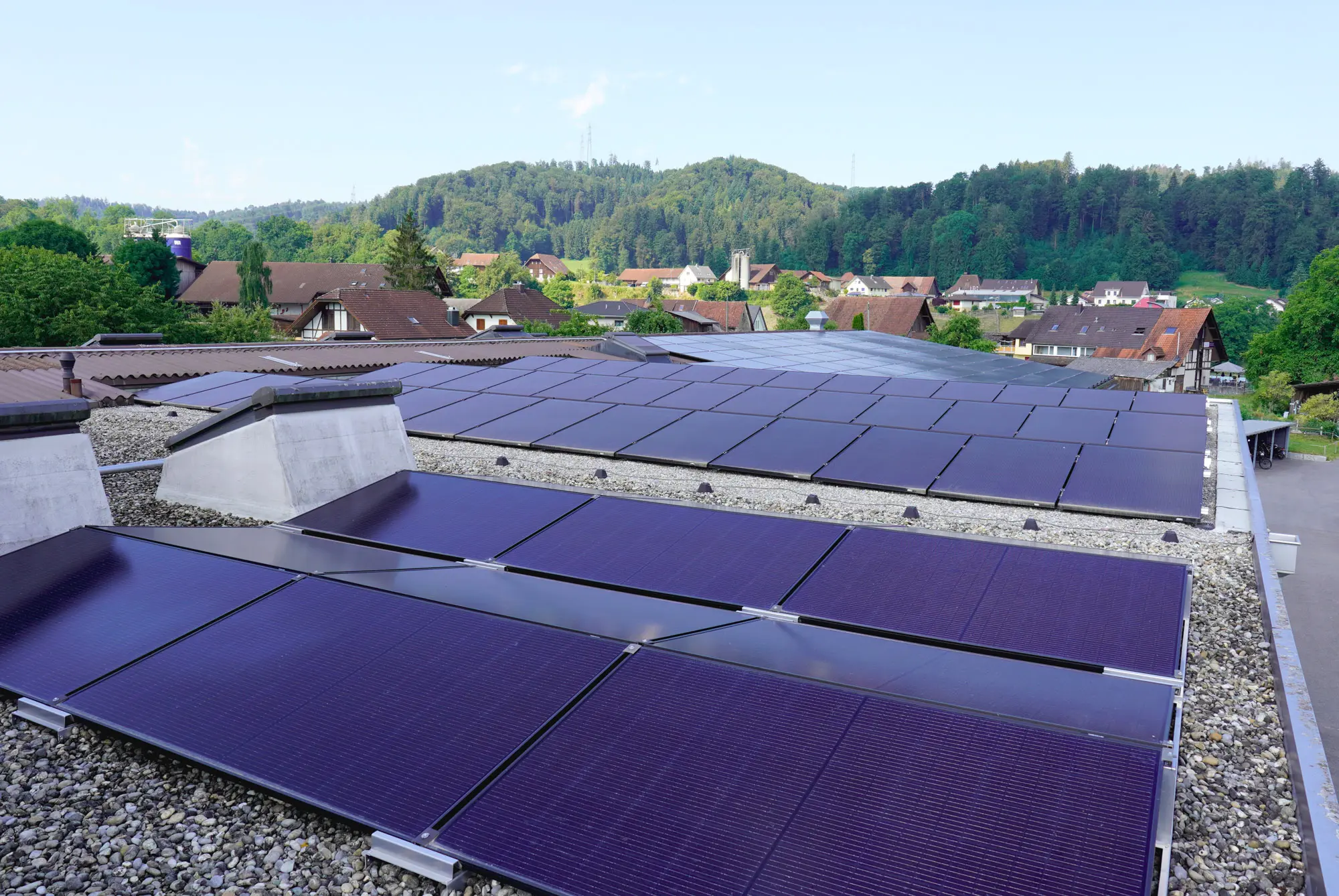 Erweiterung der Photovoltaikanlagen der Hauri AG Staffelbach