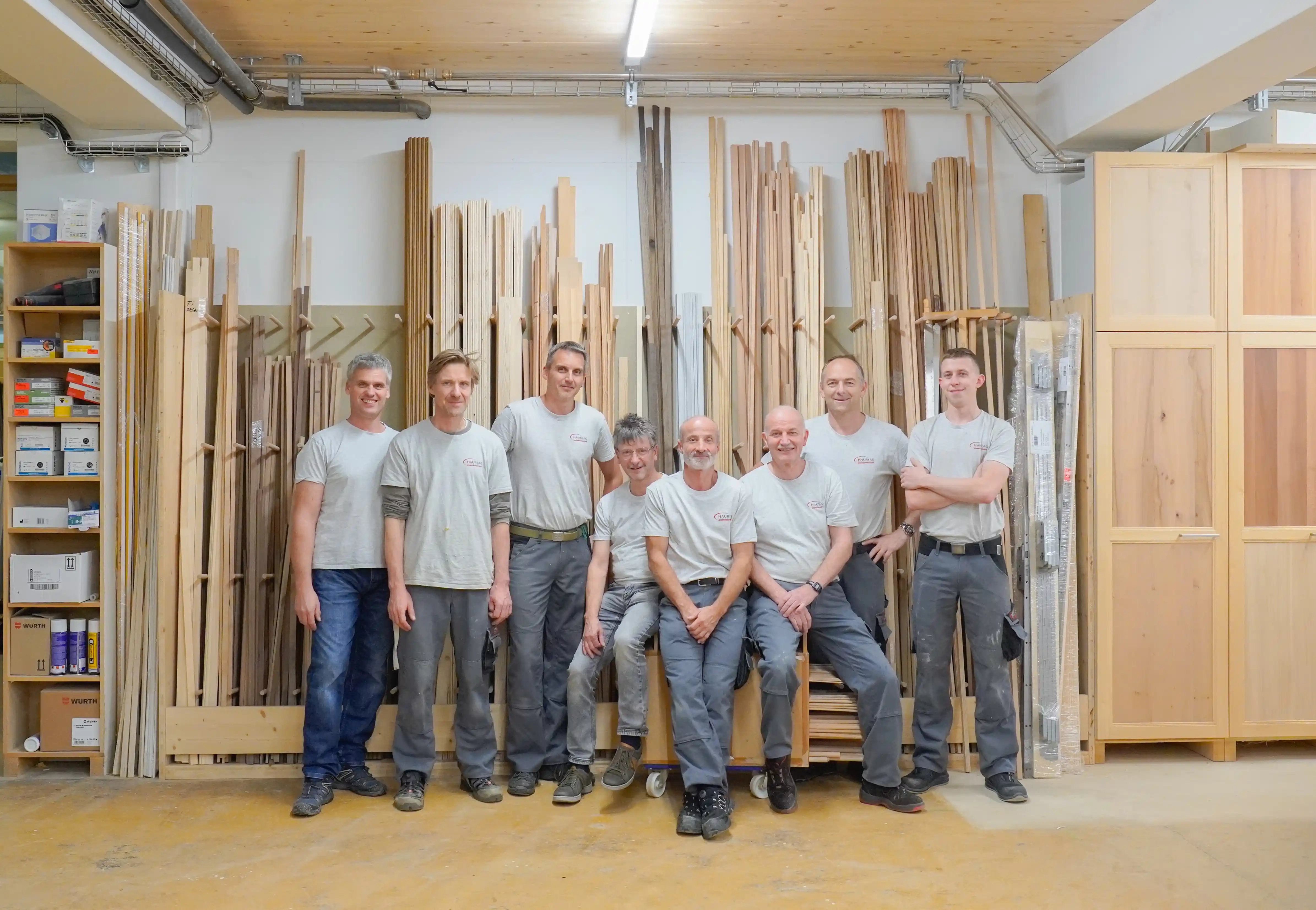 Unser Team: Bankraum Schreinerei