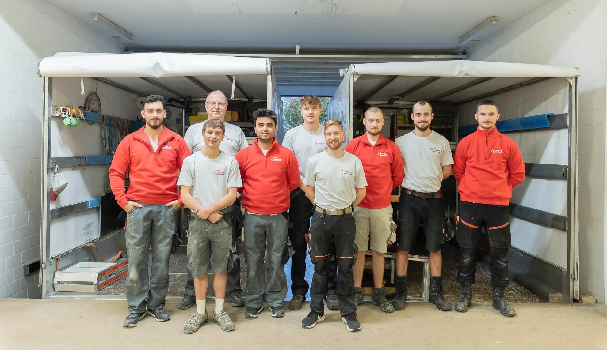 Unser Hauri-Team: Montage
