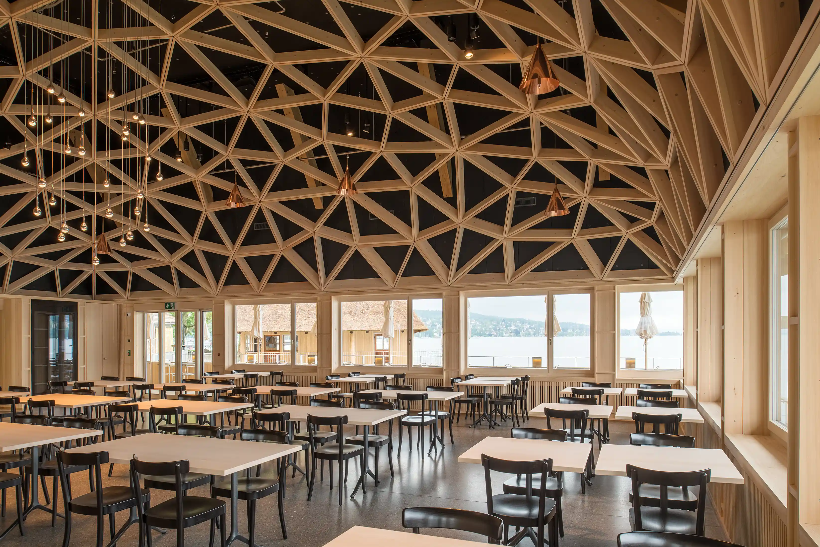 Stimmungsvolles Ambiente im neuen Restaurant
