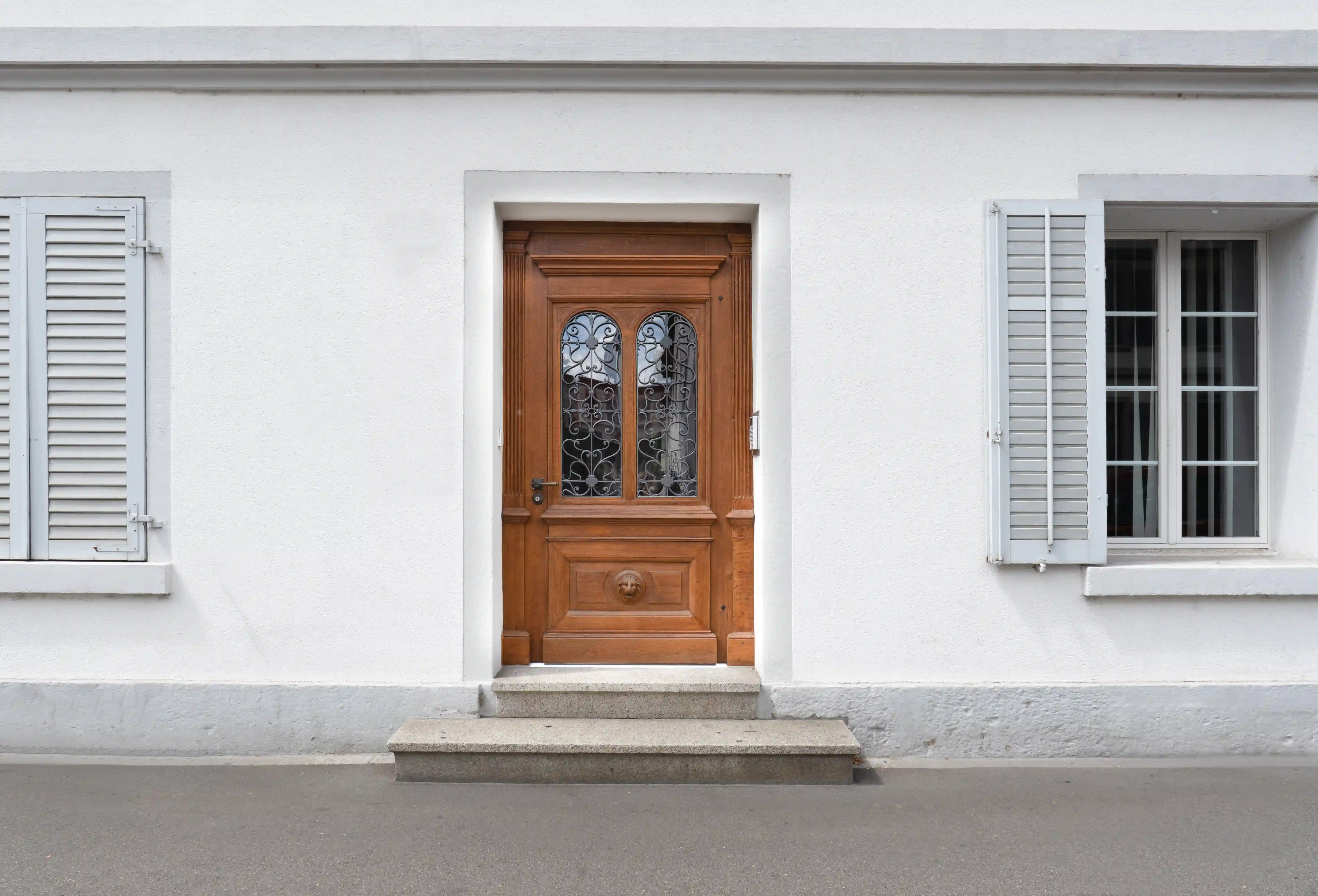 Ertüchtigte Haustüre