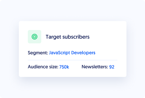newsletter ads targeting developers