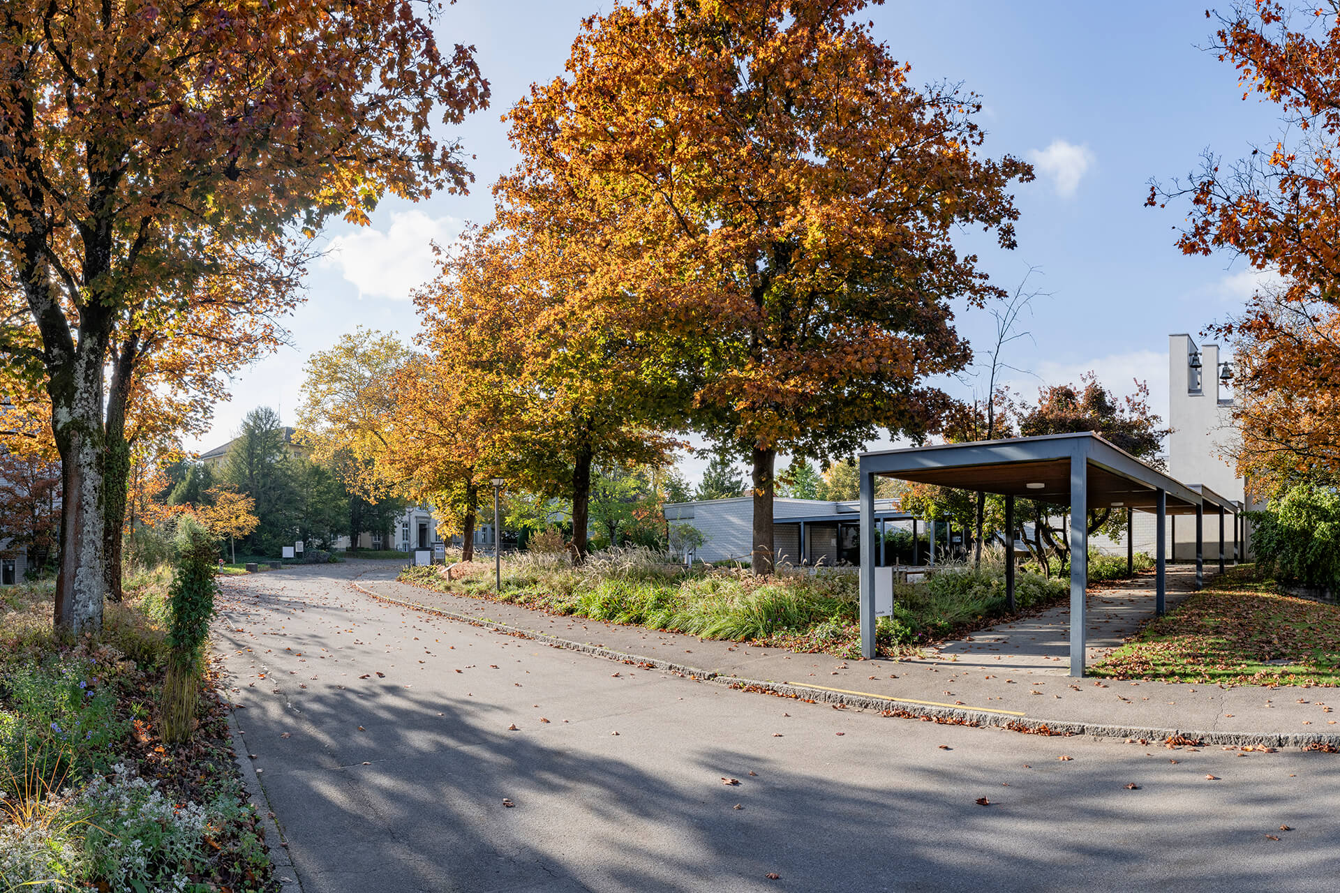 Im Bereich des Forums wird das Areal künftig dichter.