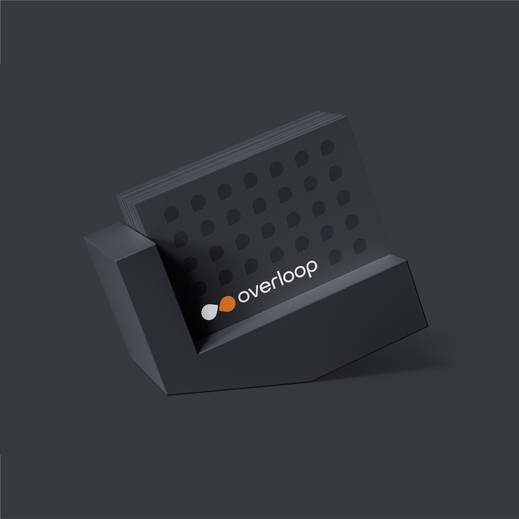 Overloop quarterly team meetup branded materials