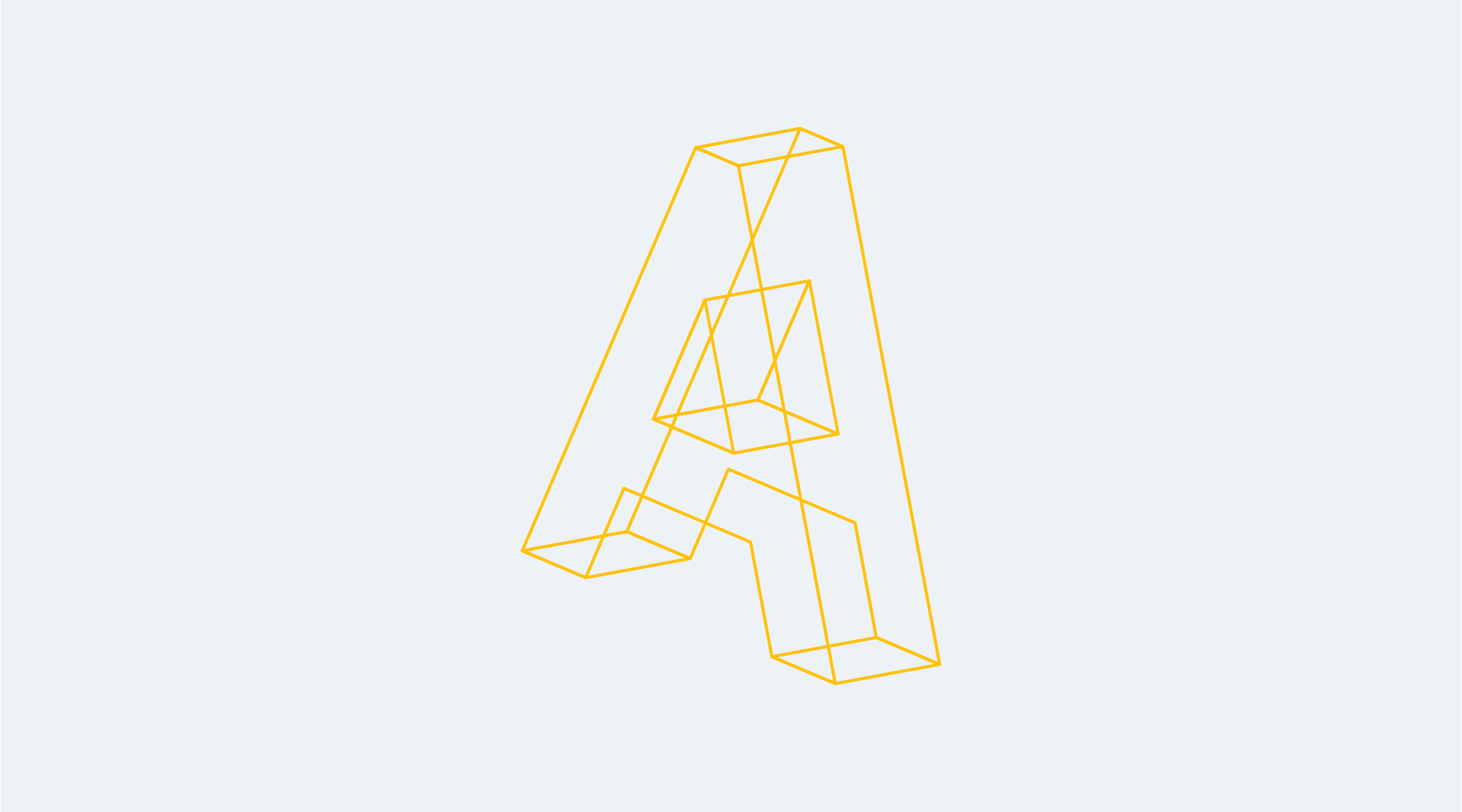 Knockout display typeface oversized letterform with knocked-out face