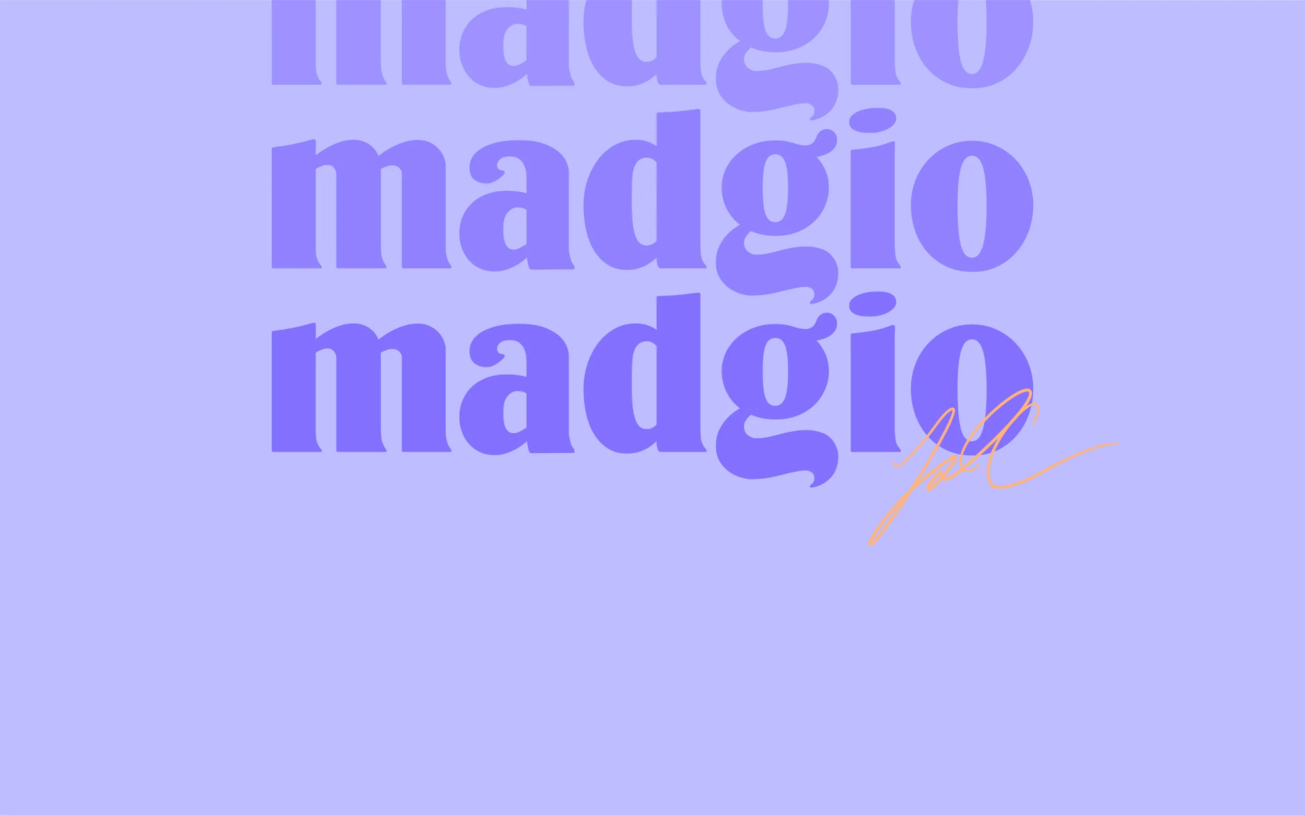 Madgio Twitch brand identity hero shot showing the redesigned owl mascot and wordmark