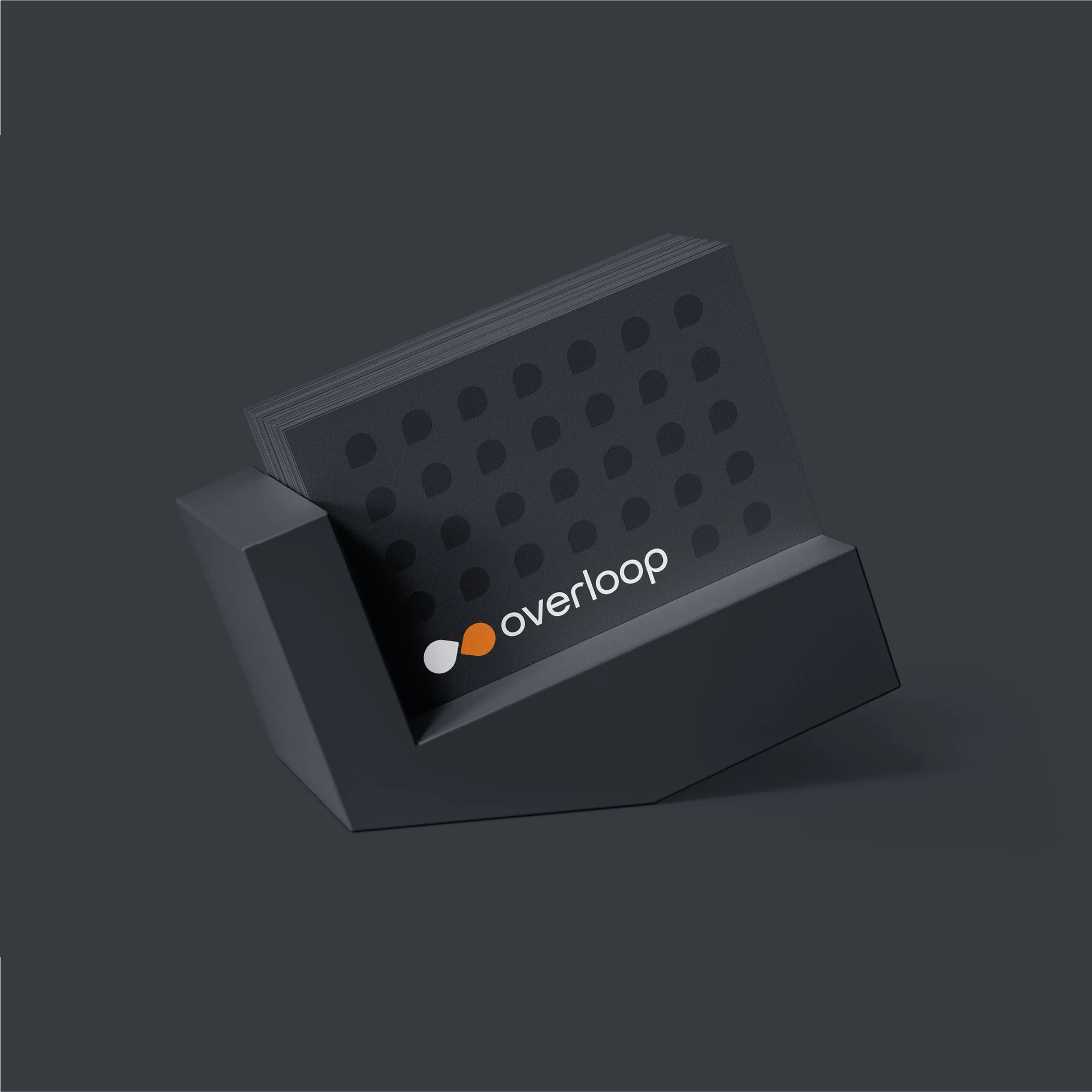 Overloop quarterly team meetup branded materials