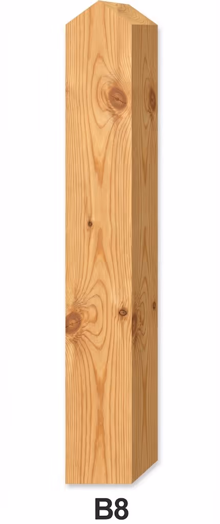 B8 Bollard, not widely use at all 