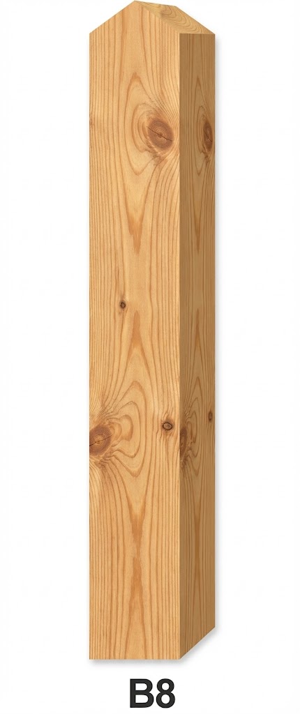 B8 Bollard, not widely use at all 