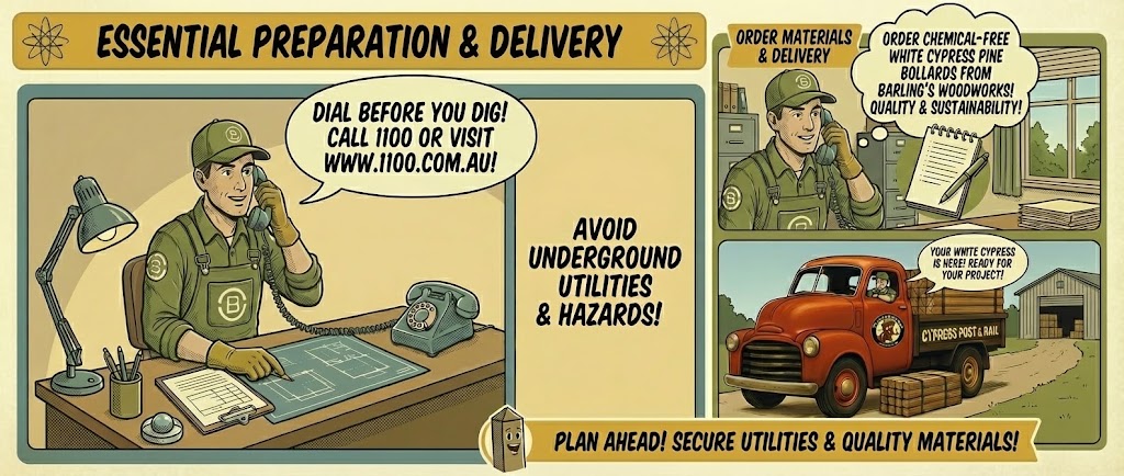 essential preparation before installing bollards