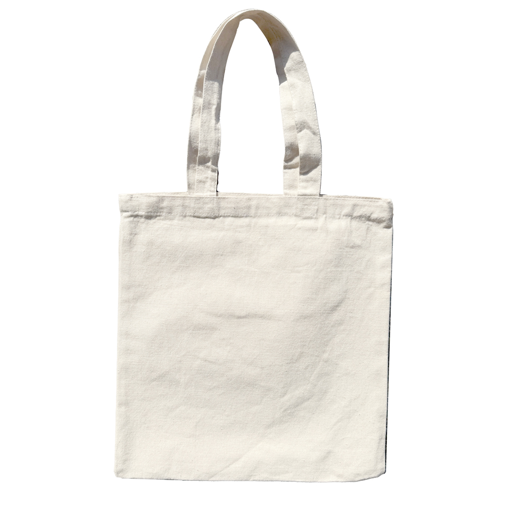 6oz Lightweight natural cotton promotional canvas tote bag