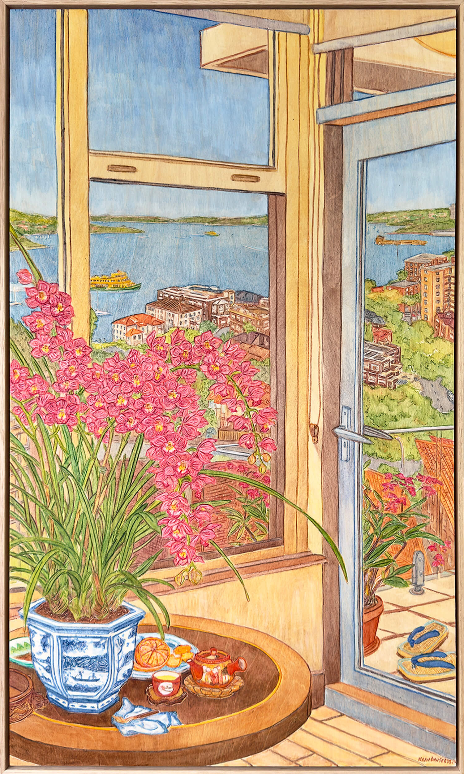 Cymbidiums at Kirribilli Wharf