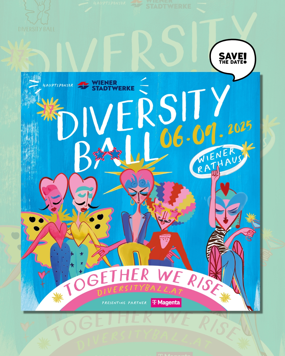TOGETHER WE RISE – Einladung zum Diversity Ball 2025