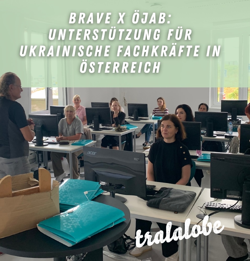 Tralalobe - ÖJAB Kooperationsprojekt für ukrainische Fachkräfte 