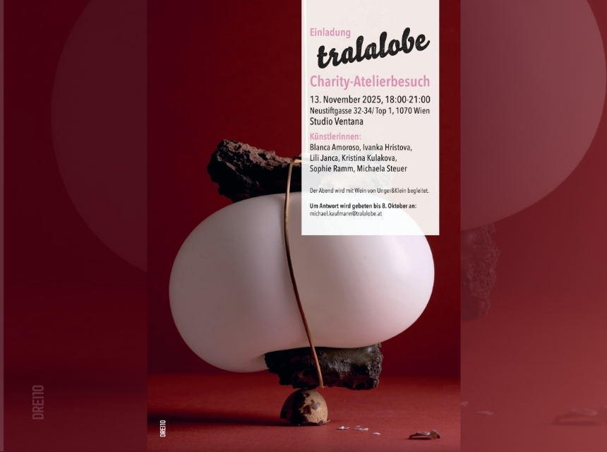 Einladung zum Charity-Atelier-abend im Studio Ventana