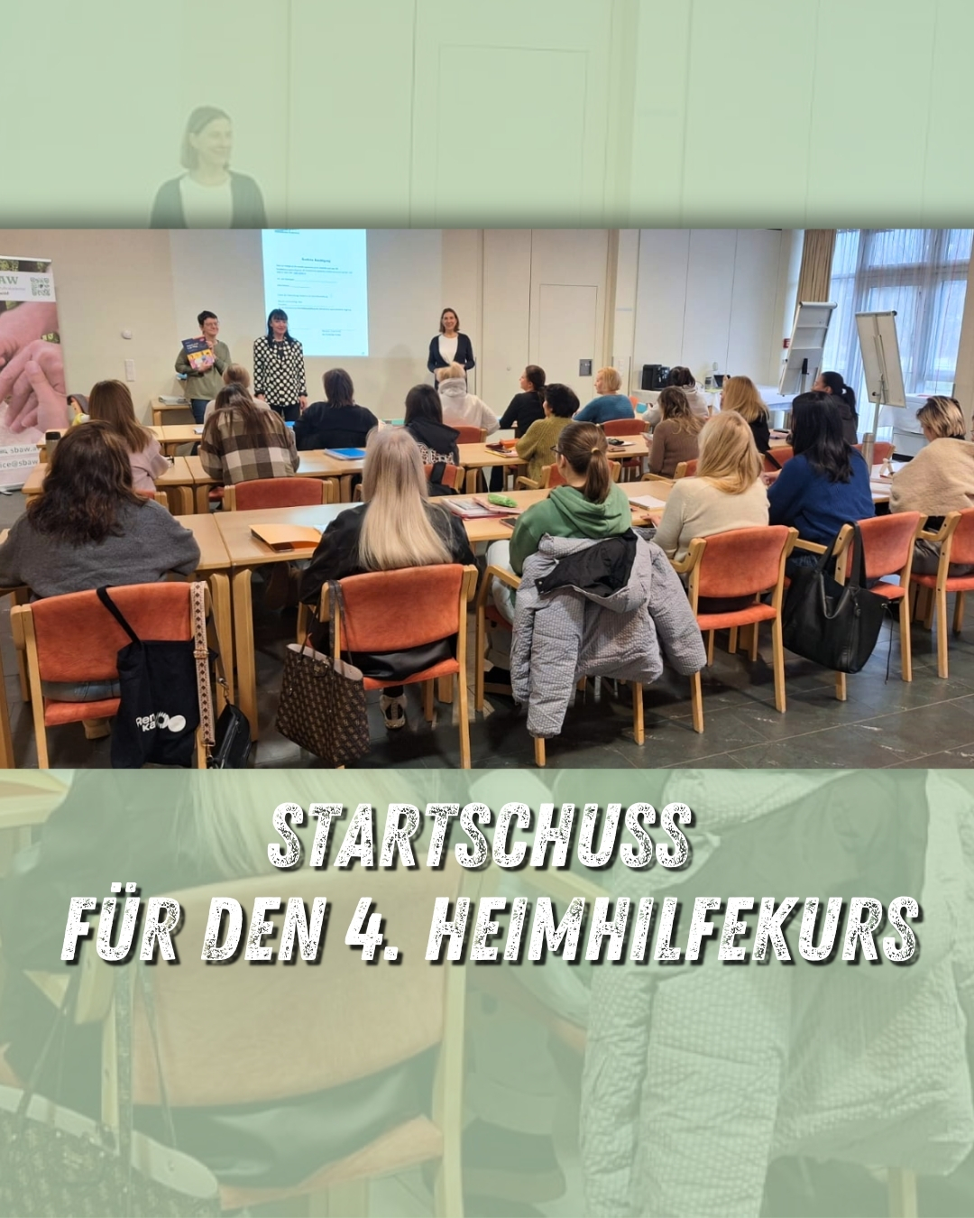 Eine Erfolgstory geht in die nächste Runde - Startschuss für den 4. Heimhilfekurs