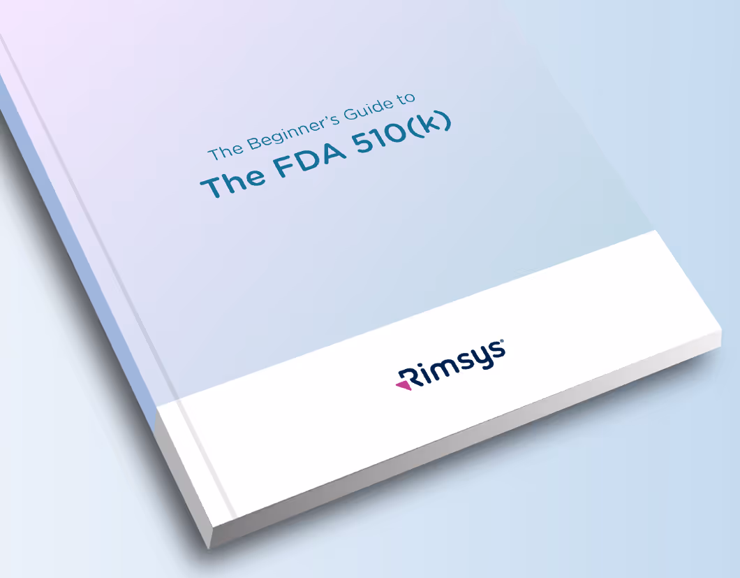 The beginner's guide to the FDA 510(k)