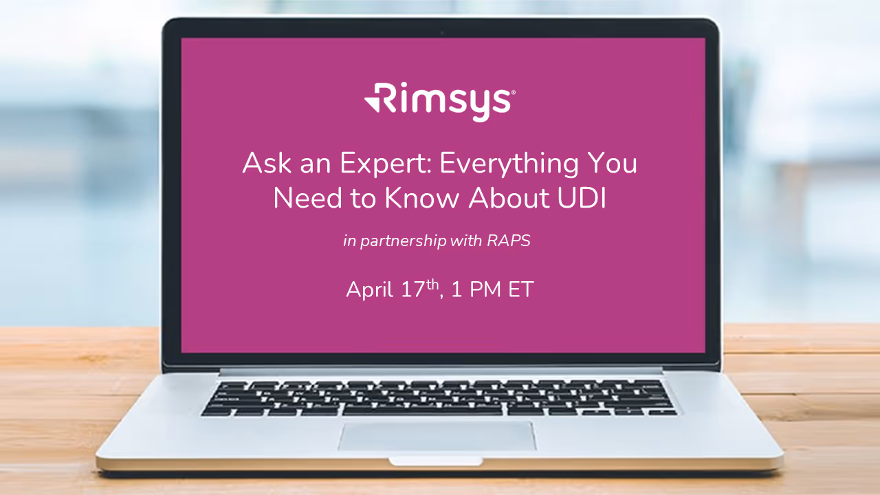 RAPS Ask an Expert: Everything You Need to Know About UDI