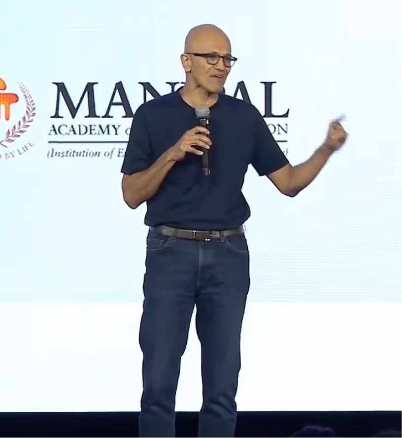 Satya Nadella on tax filing by ClearTax