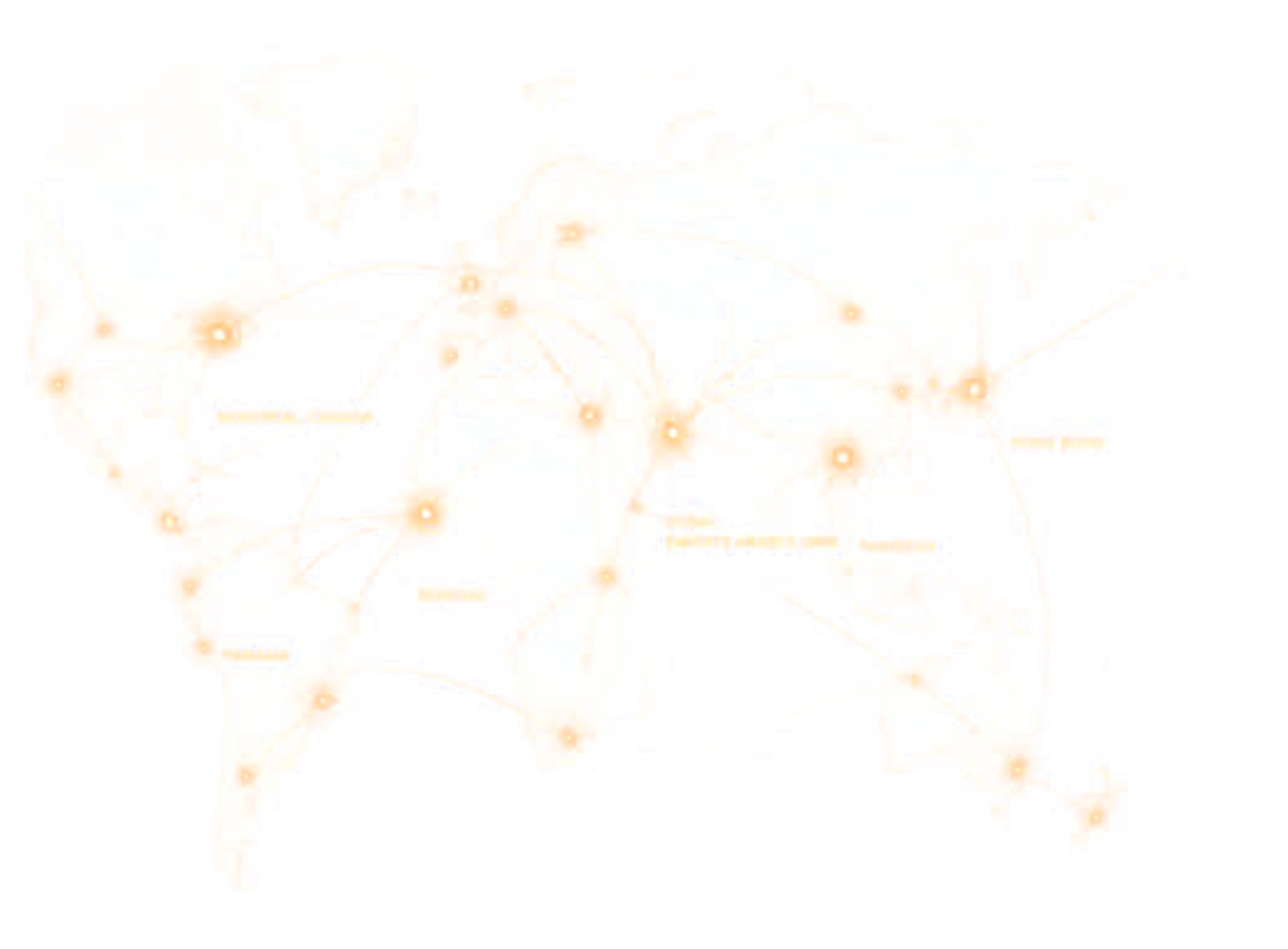 Carte du monde INTERNOVECO — 23 pays d'observation