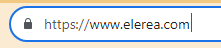elerea.com displaying https
