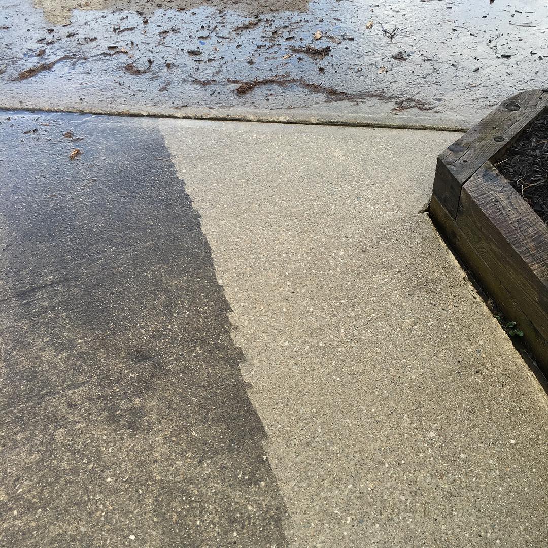 power wash in progress image