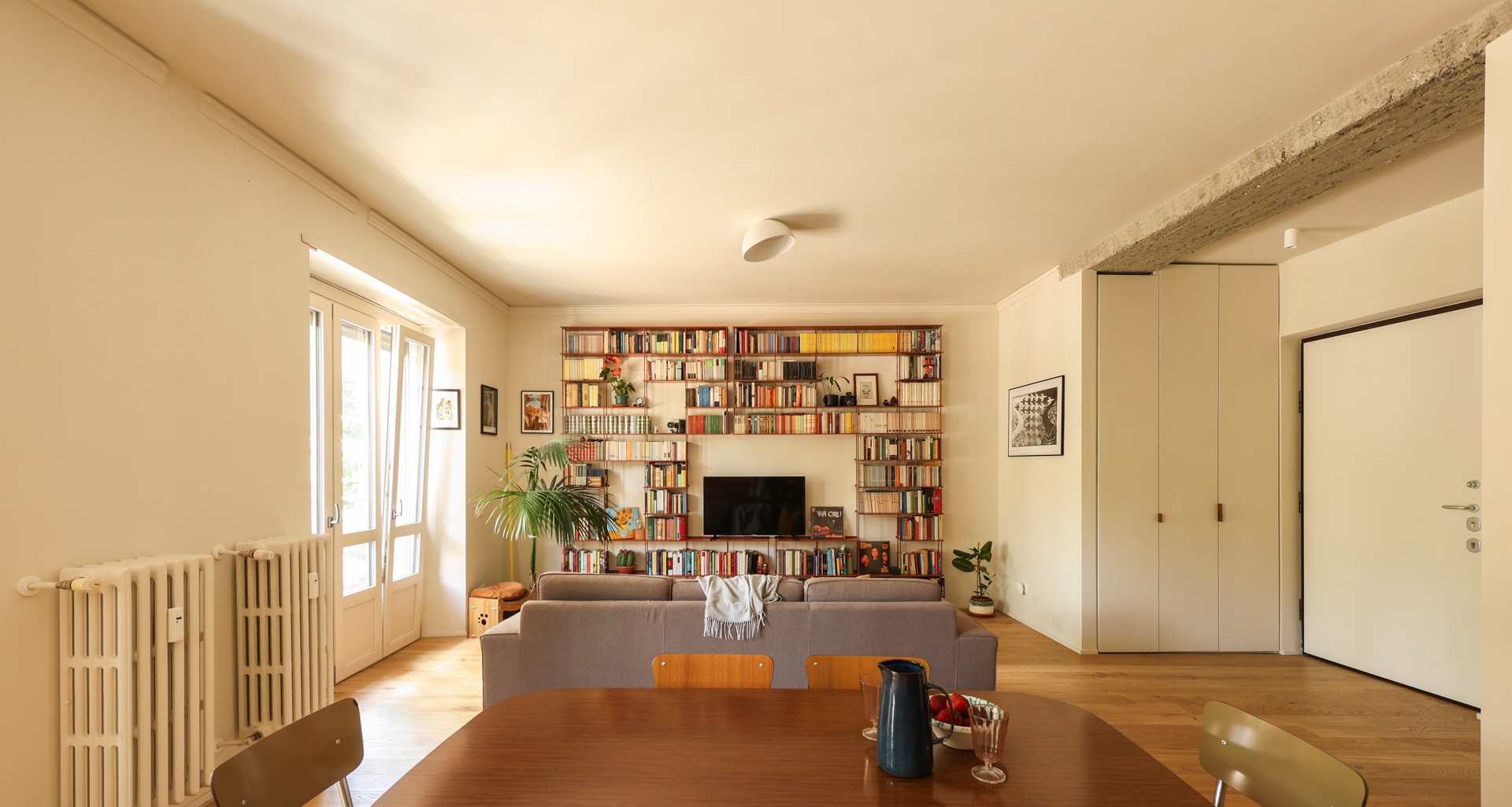 ANTONELLI living and library picture