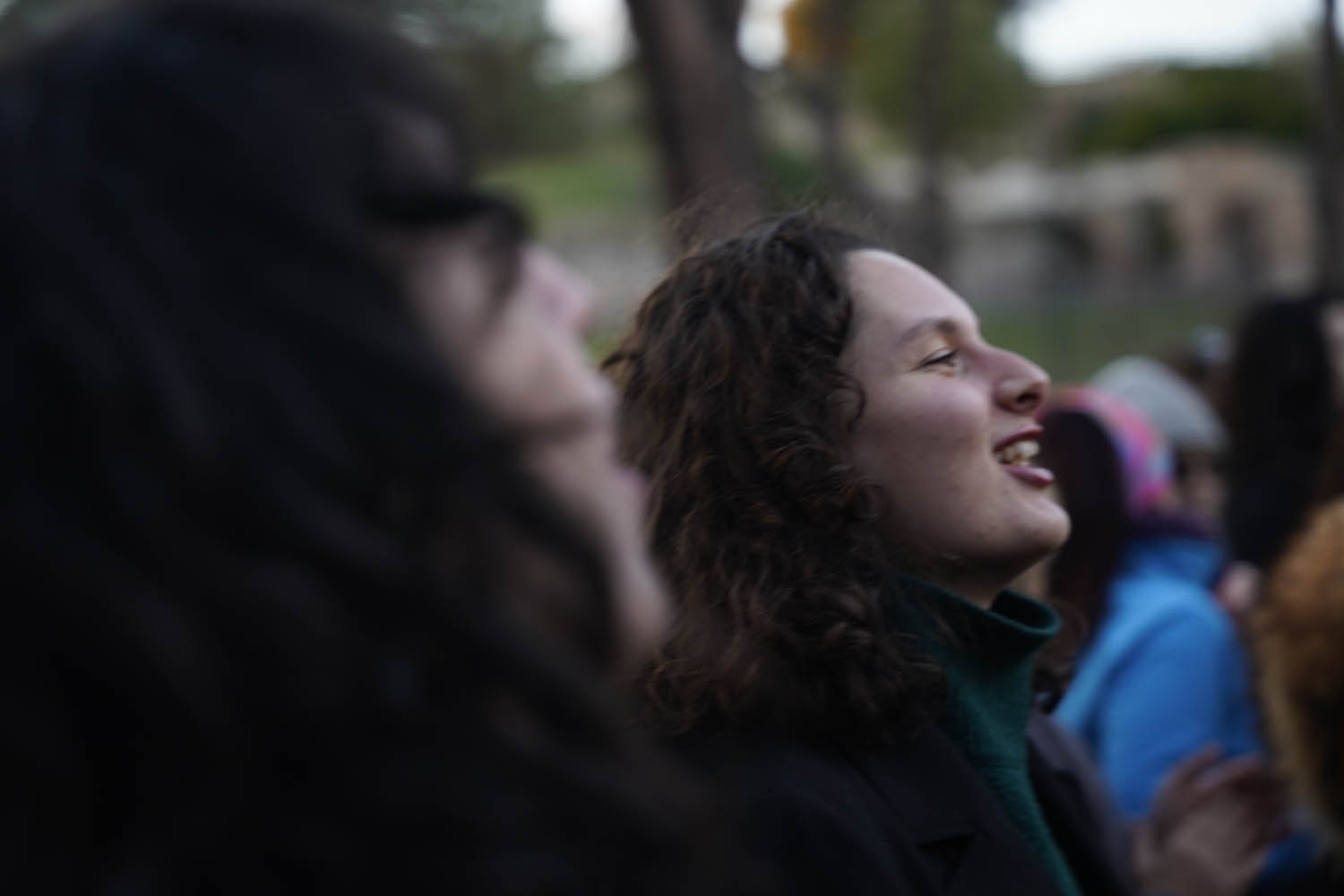 November 25th in Rome with the anti violence against women movements 