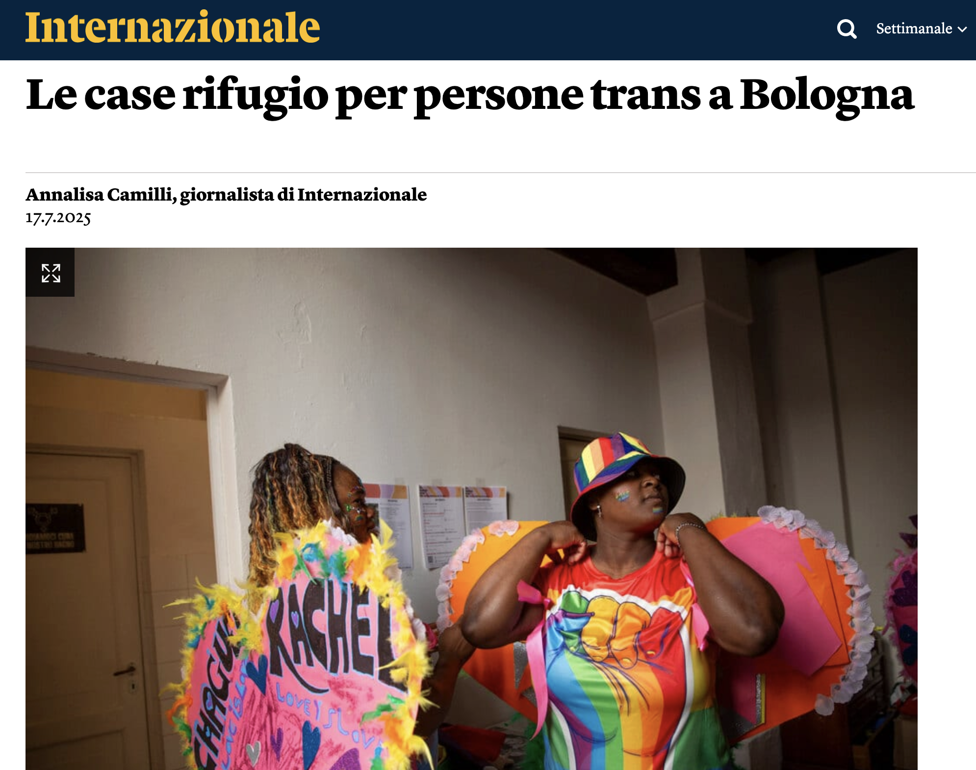 Casa Marielle Franco and the others on Internazionale.it