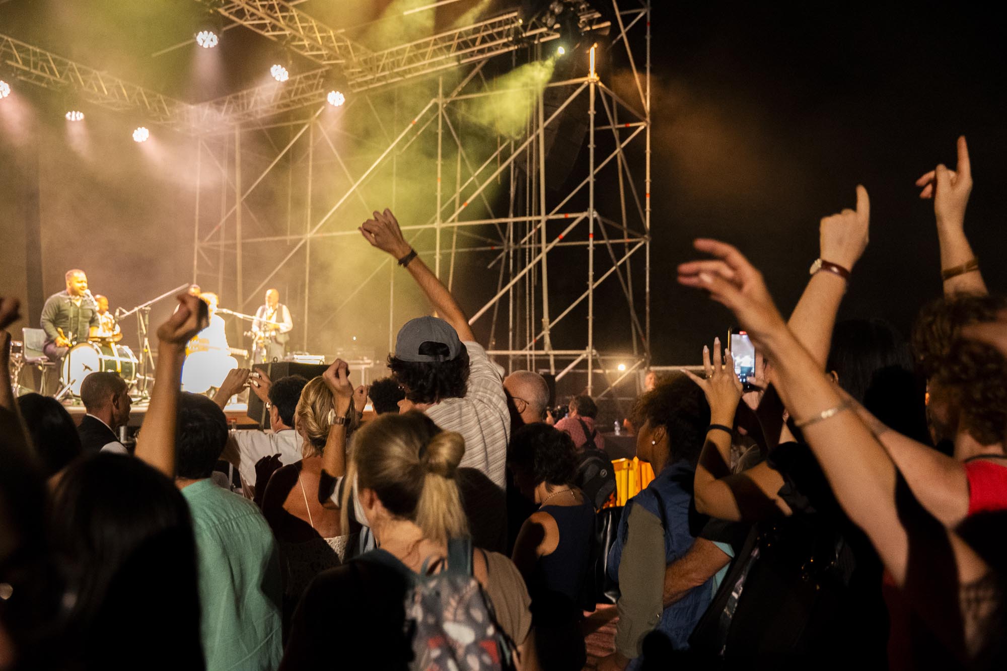 Working with Entroterre Foundation photographing summer concerts  