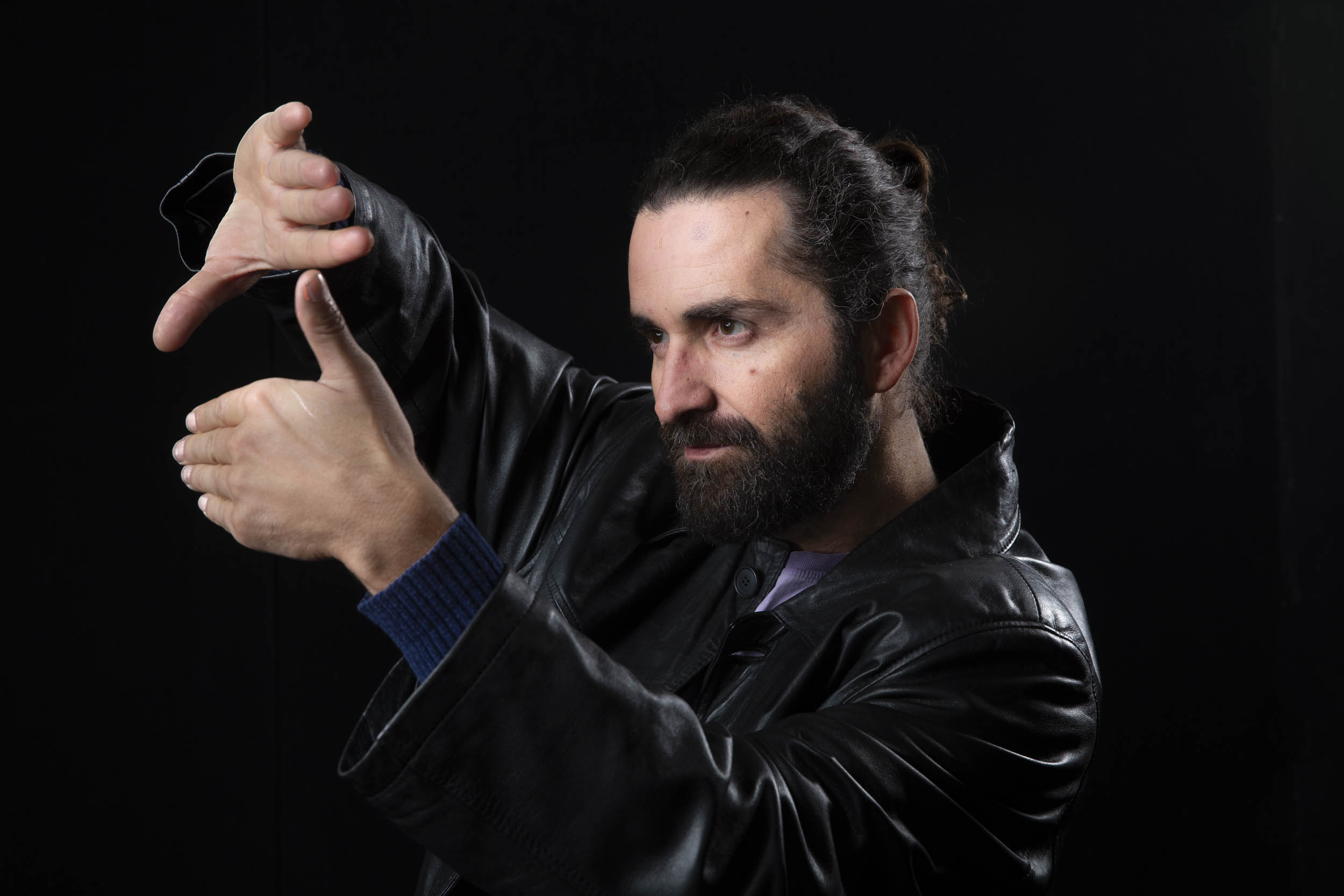 Taking portraits for Internazionale festival in Ferrara